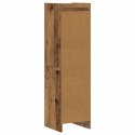 VidaXL Półka na książki Stare drewno 30 x 30 x 111 cm