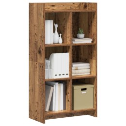 VidaXL Półka na książki Stare drewno 59 x 30 x 111 cm