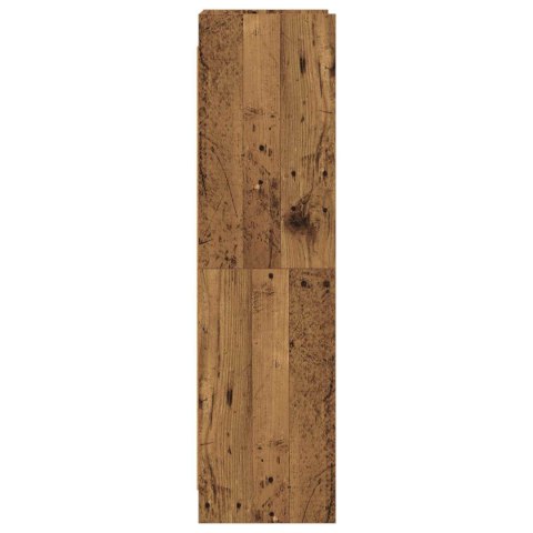 VidaXL Półka na książki Stare drewno 59 x 30 x 111 cm