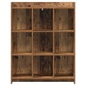 VidaXL Półka na książki Stare drewno 87,5 x 30 x 111 cm