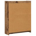 VidaXL Półka na książki Stare drewno 87,5 x 30 x 111 cm