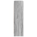 VidaXL Półka na książki Szary Sonoma 87,5 x 30 x 111 cm