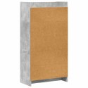 VidaXL Półka na książki Szary beton 59 x 30 x 111 cm
