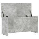 VidaXL Skrzynia na przechowywanie Betonowy szary 100 x 40 x 50 cm