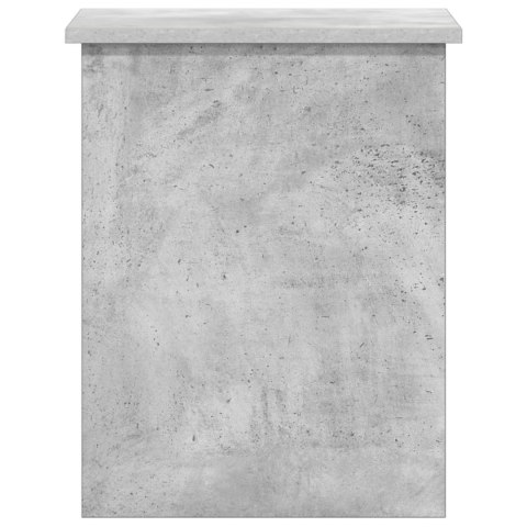 VidaXL Skrzynia na przechowywanie Betonowy szary 40 x 40 x 50 cm