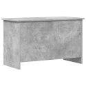 VidaXL Skrzynia na przechowywanie Betonowy szary 80 x 40 x 50 cm