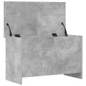 VidaXL Skrzynia na przechowywanie Betonowy szary 80 x 40 x 50 cm