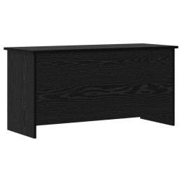 VidaXL Skrzynia na przechowywanie Czarny dąb 100 x 40 x 50 cm