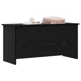 VidaXL Skrzynia na przechowywanie Czarny dąb 100 x 40 x 50 cm