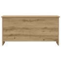 VidaXL Skrzynia na przechowywanie Dąb artisan 100 x 40 x 50 cm