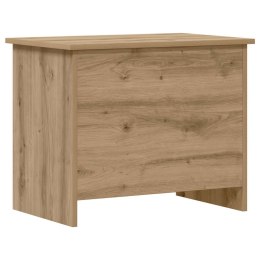 VidaXL Skrzynia na przechowywanie Dąb artisan 60 x 40 x 50 cm