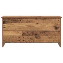 VidaXL Skrzynia na przechowywanie Stare drewno 100 x 40 x 50 cm