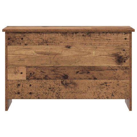 VidaXL Skrzynia na przechowywanie Stare drewno 80 x 40 x 50 cm