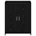 VidaXL Szafka na buty Czarny dąb 73,5 x 36 x 92 cm Drewno inżynieryjne