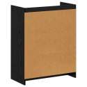 VidaXL Szafka na buty Czarny dąb 73,5 x 36 x 92 cm Drewno inżynieryjne