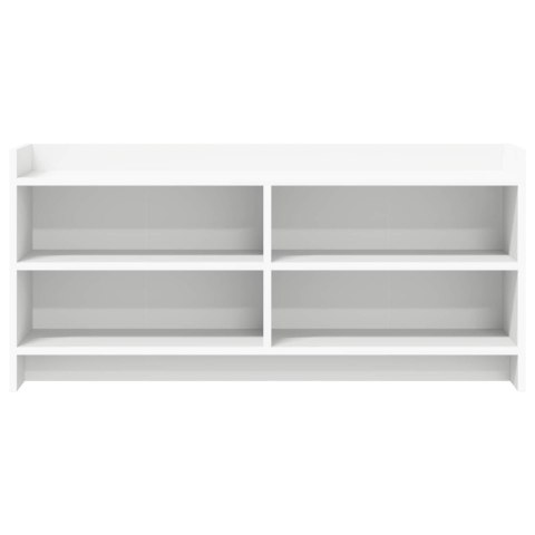 VidaXL Szafka pod telewizor 100 x 33 x 47 cm Biały Drewno inżynieryjne