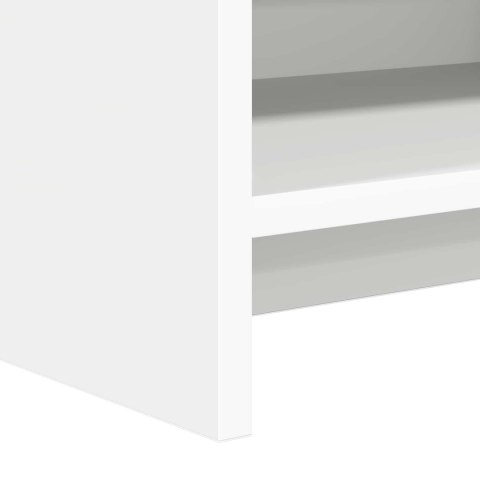 VidaXL Szafka pod telewizor 100 x 33 x 47 cm Biały Drewno inżynieryjne