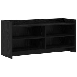 VidaXL Szafka pod telewizor 100 x 33 x 47 cm Czarny dąb