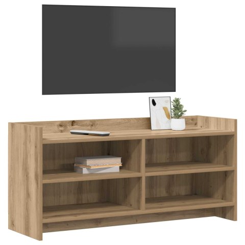VidaXL Szafka pod telewizor 100 x 33 x 47 cm Dąb artisan