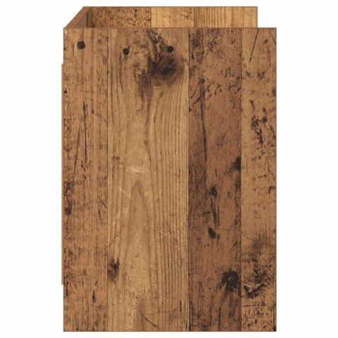 VidaXL Szafka pod telewizor 100 x 33 x 47 cm Stare drewno