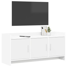 VidaXL Szafka pod telewizor 102 x 33 x 47 cm Biały Drewno inżynieryjne