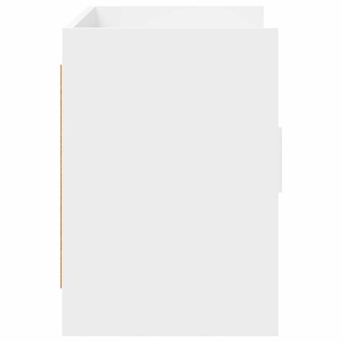 VidaXL Szafka pod telewizor 102 x 33 x 47 cm Biały Drewno inżynieryjne