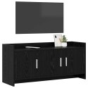 VidaXL Szafka pod telewizor 102 x 33 x 47 cm Czarny dąb