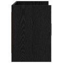 VidaXL Szafka pod telewizor 102 x 33 x 47 cm Czarny dąb