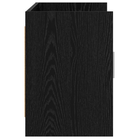 VidaXL Szafka pod telewizor 102 x 33 x 47 cm Czarny dąb