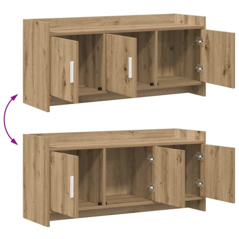 VidaXL Szafka pod telewizor 102 x 33 x 47 cm Dąb artisan