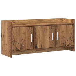 VidaXL Szafka pod telewizor 102 x 33 x 47 cm Stare drewno