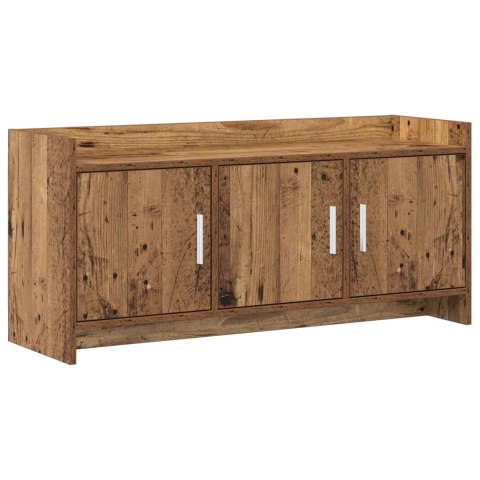 VidaXL Szafka pod telewizor 102 x 33 x 47 cm Stare drewno
