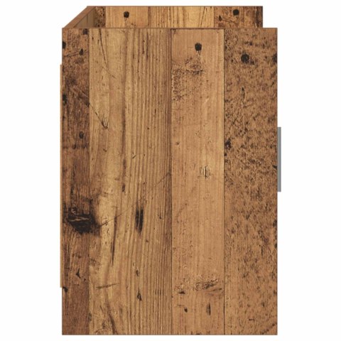 VidaXL Szafka pod telewizor 102 x 33 x 47 cm Stare drewno