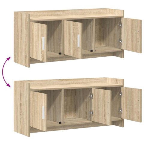 VidaXL Szafka pod telewizor 102 x 33 x 47 cm dąb Sonoma