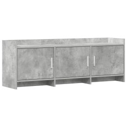 VidaXL Szafka pod telewizor 130 x 33 x 47 cm Betonowy szary