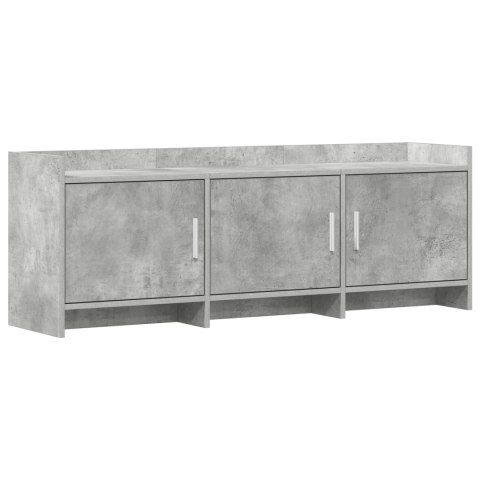 VidaXL Szafka pod telewizor 130 x 33 x 47 cm Betonowy szary
