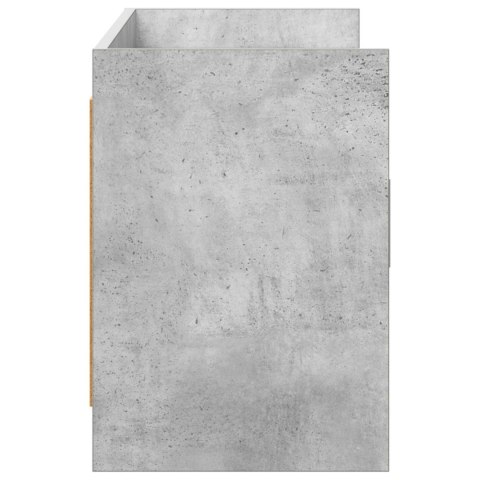 VidaXL Szafka pod telewizor 130 x 33 x 47 cm Betonowy szary