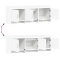 VidaXL Szafka pod telewizor 130 x 33 x 47 cm Biały Drewno inżynieryjne