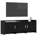 VidaXL Szafka pod telewizor 130 x 33 x 47 cm Czarny dąb