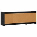 VidaXL Szafka pod telewizor 130 x 33 x 47 cm Czarny dąb