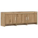 VidaXL Szafka pod telewizor 130 x 33 x 47 cm Dąb artisan