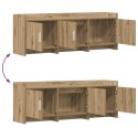 VidaXL Szafka pod telewizor 130 x 33 x 47 cm Dąb artisan