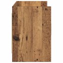 VidaXL Szafka pod telewizor 130 x 33 x 47 cm Stare drewno
