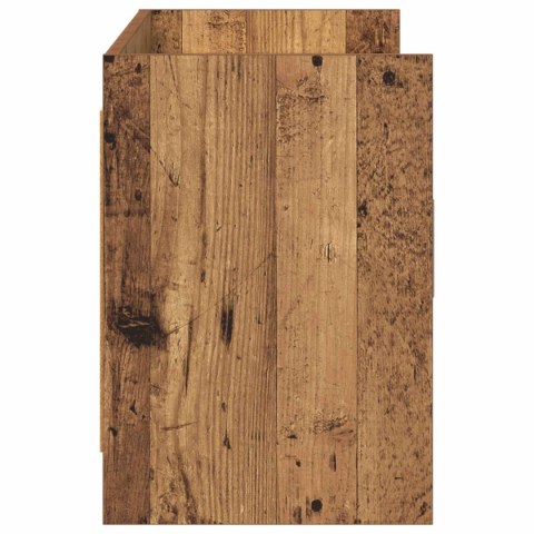 VidaXL Szafka pod telewizor 130 x 33 x 47 cm Stare drewno
