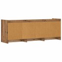 VidaXL Szafka pod telewizor 130 x 33 x 47 cm Stare drewno