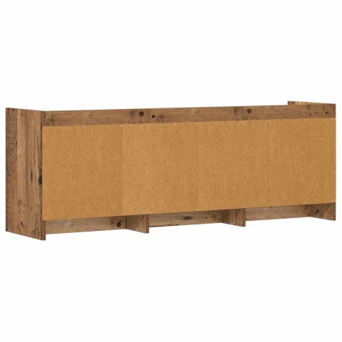VidaXL Szafka pod telewizor 130 x 33 x 47 cm Stare drewno