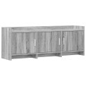 VidaXL Szafka pod telewizor 130 x 33 x 47 cm Szary Sonoma
