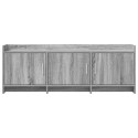 VidaXL Szafka pod telewizor 130 x 33 x 47 cm Szary Sonoma