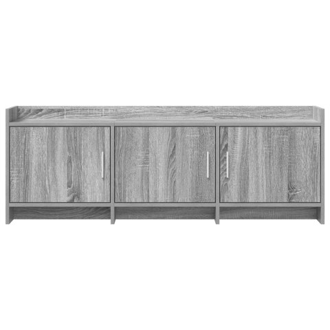 VidaXL Szafka pod telewizor 130 x 33 x 47 cm Szary Sonoma