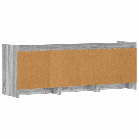 VidaXL Szafka pod telewizor 130 x 33 x 47 cm Szary Sonoma